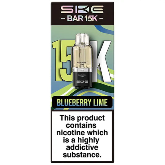 SKE Bar 15K Refill/Replacement Pod Blueberry Lime