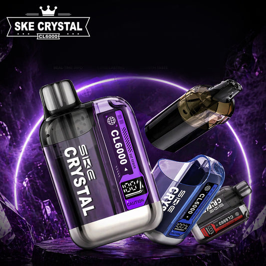SKE Crystal CL6000 Prefilled Vape Kit