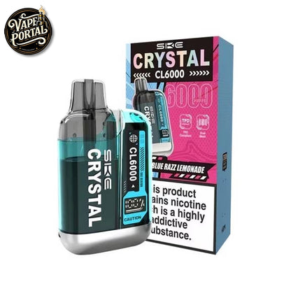 SKE Crystal CL6000 Prefilled Vape Kit Blue Razz Lemonade