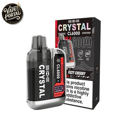 SKE Crystal CL6000 Prefilled Vape Kit Fizzy Cherry
