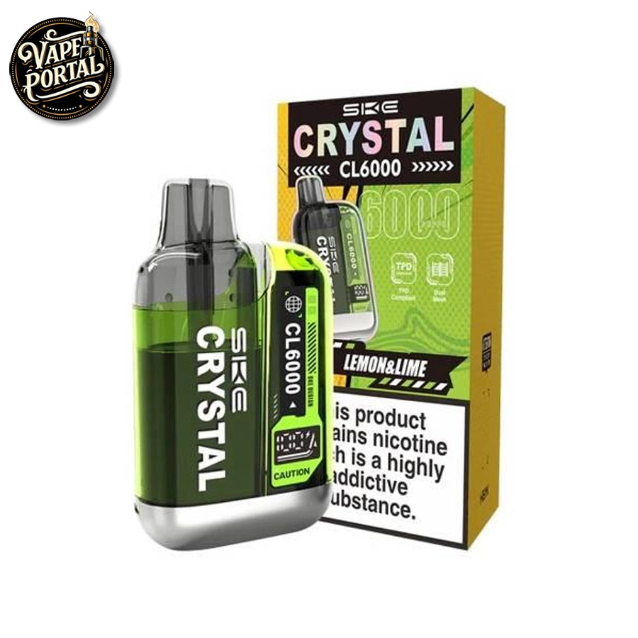 SKE Crystal CL6000 Prefilled Vape Kit Lemon Lime
