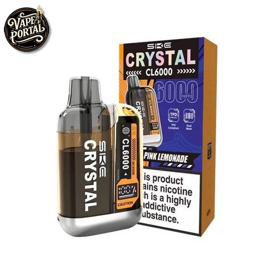 SKE Crystal CL6000 Prefilled Vape Kit Pink Lemonade