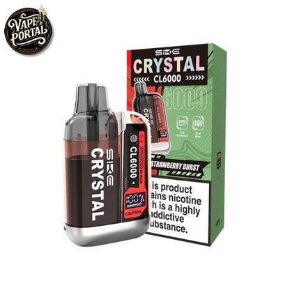 SKE Crystal CL6000 Prefilled Vape Kit Strawberry Burst