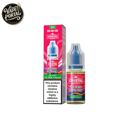 SKE Crystal Nic Salts Blue Blueberry Raspberries