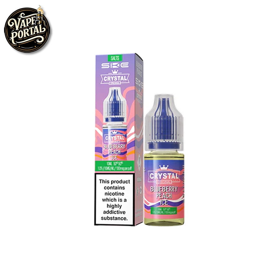 SKE Crystal Nic Salts Blueberry Peach Ice