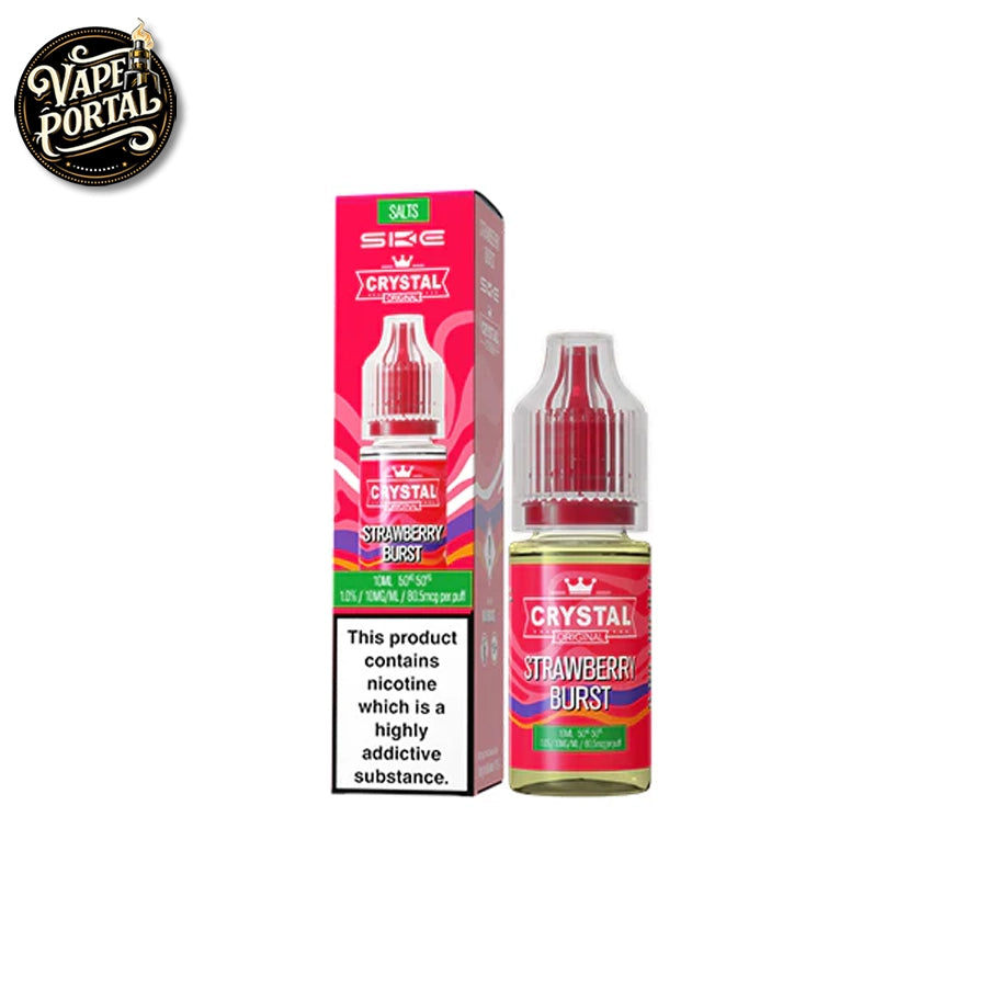 SKE Crystal Nic Salts Strawberry Burst