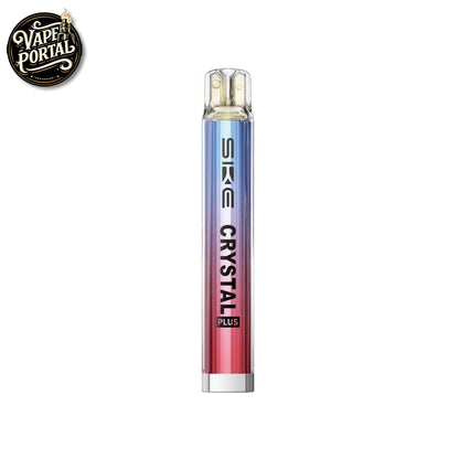 SKE Crystal Plus Prefilled Vape Kit Aurora Red Blue Blueberry Sour Raspberry