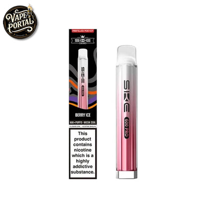 SKE Crystal Pro 600 Prefilled Vape Kit Berry Ice