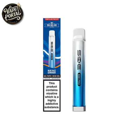 SKE Crystal Pro 600 Prefilled Vape Kit Blue Razz Lemonade