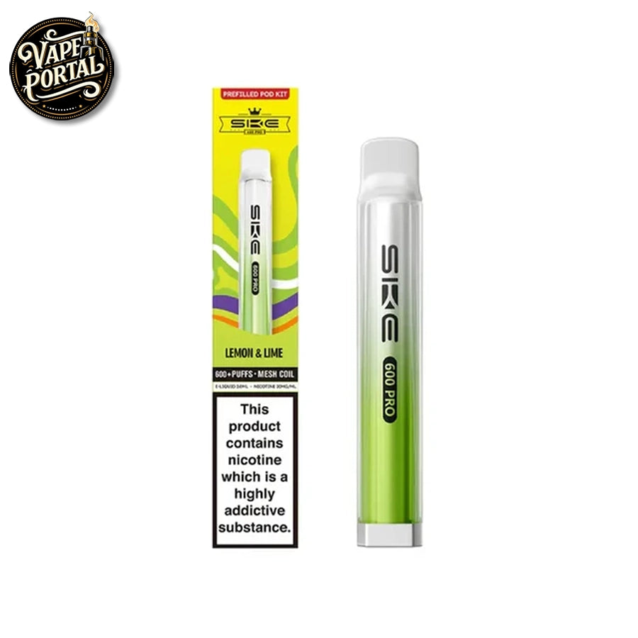 SKE Crystal Pro 600 Prefilled Vape Kit Lemon Lime