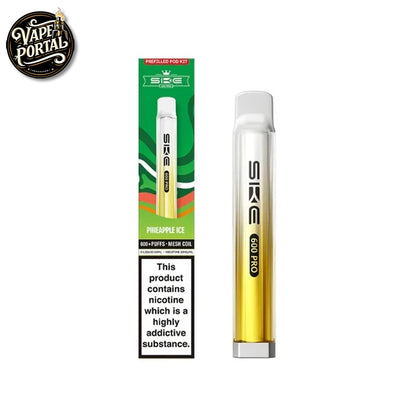 SKE Crystal Pro 600 Prefilled Vape Kit Pineapple Ice