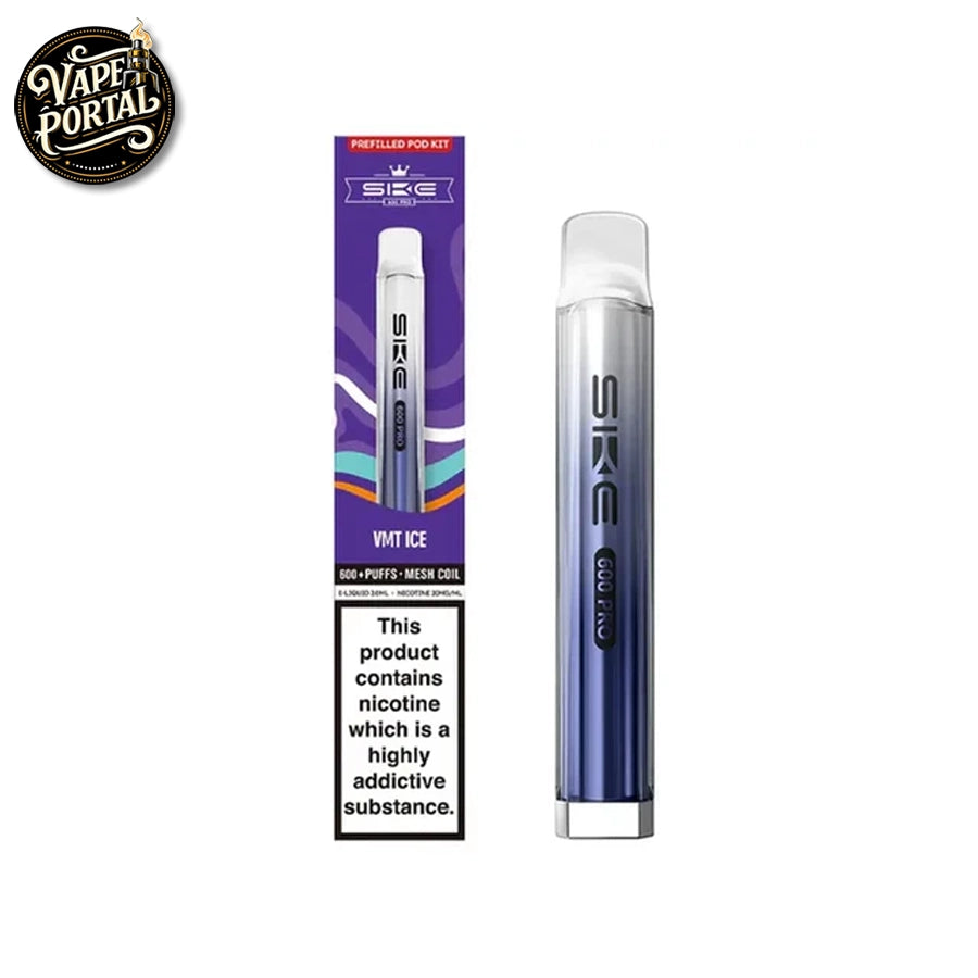 SKE Crystal Pro 600 Prefilled Vape Kit VMT Ice