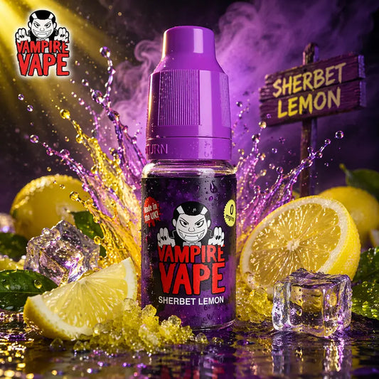 Sherbet Lemon Freebase Vape Juice 10ml | Vampire Vape
