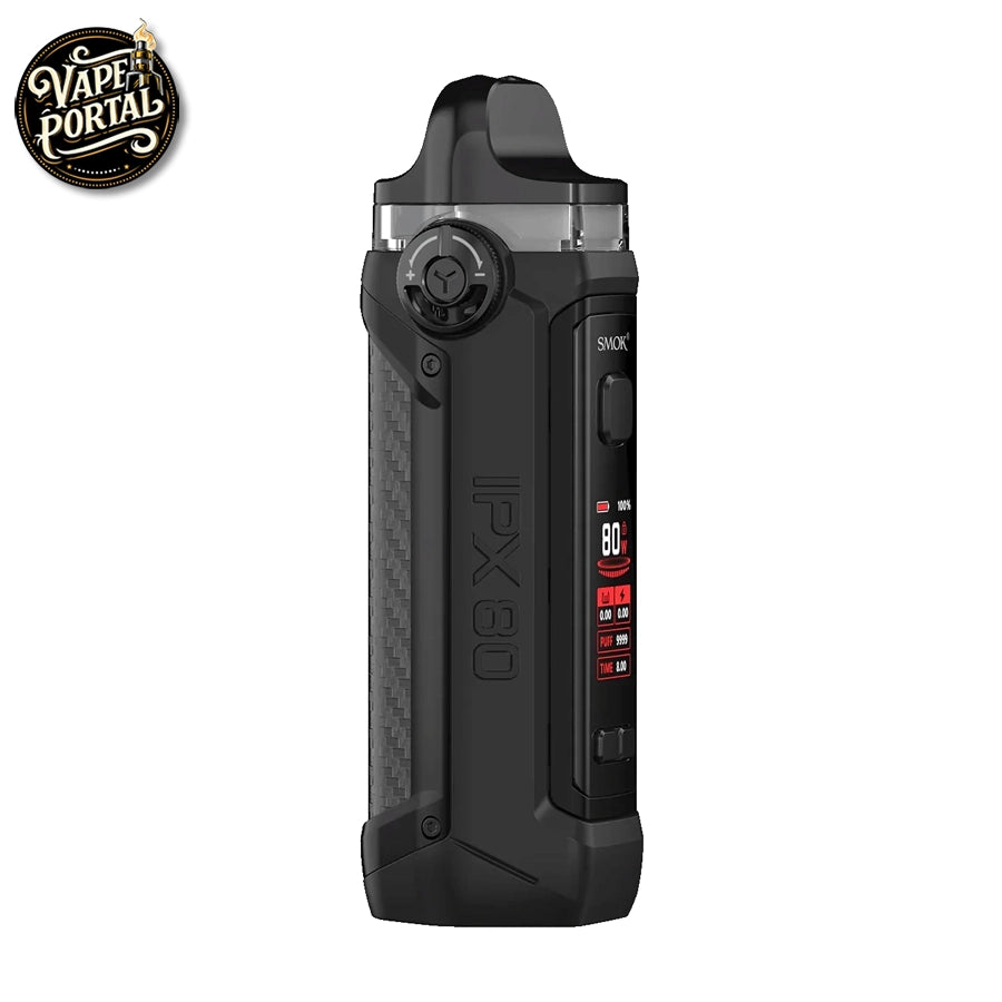 Smok IPX 80 Vape Pod Kit Black Carbon Fibre