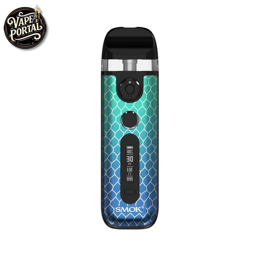 Smok Novo 5 Vape Pod Kit Green Blue Cobra