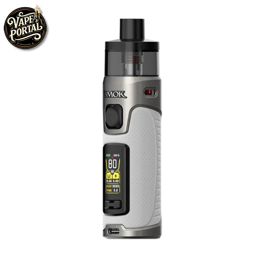Smok RPM 5 Vape Pod Kit Beige White Leather