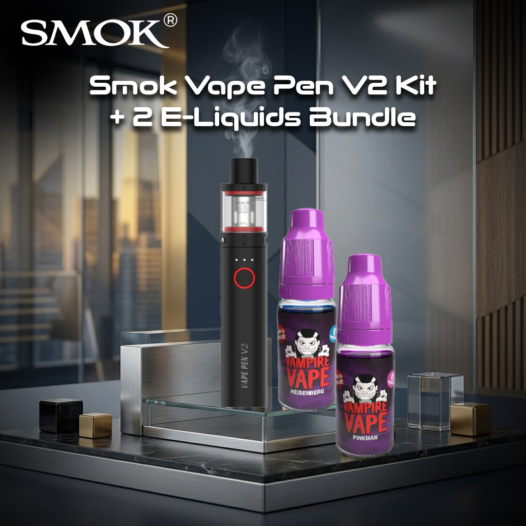Smok Vape Pen V2 Kit + 2 E-Liquids Bundle