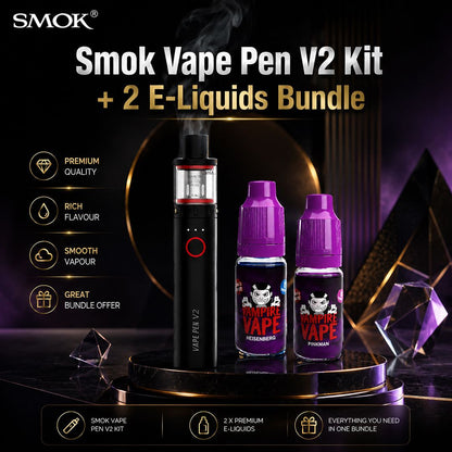 Smok Vape Pen V2 Kit + 2 E-Liquids Bundle