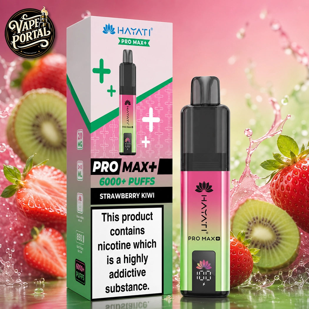 Hayati Pro Max+ 6000 Puffs Strawberry Kiwi