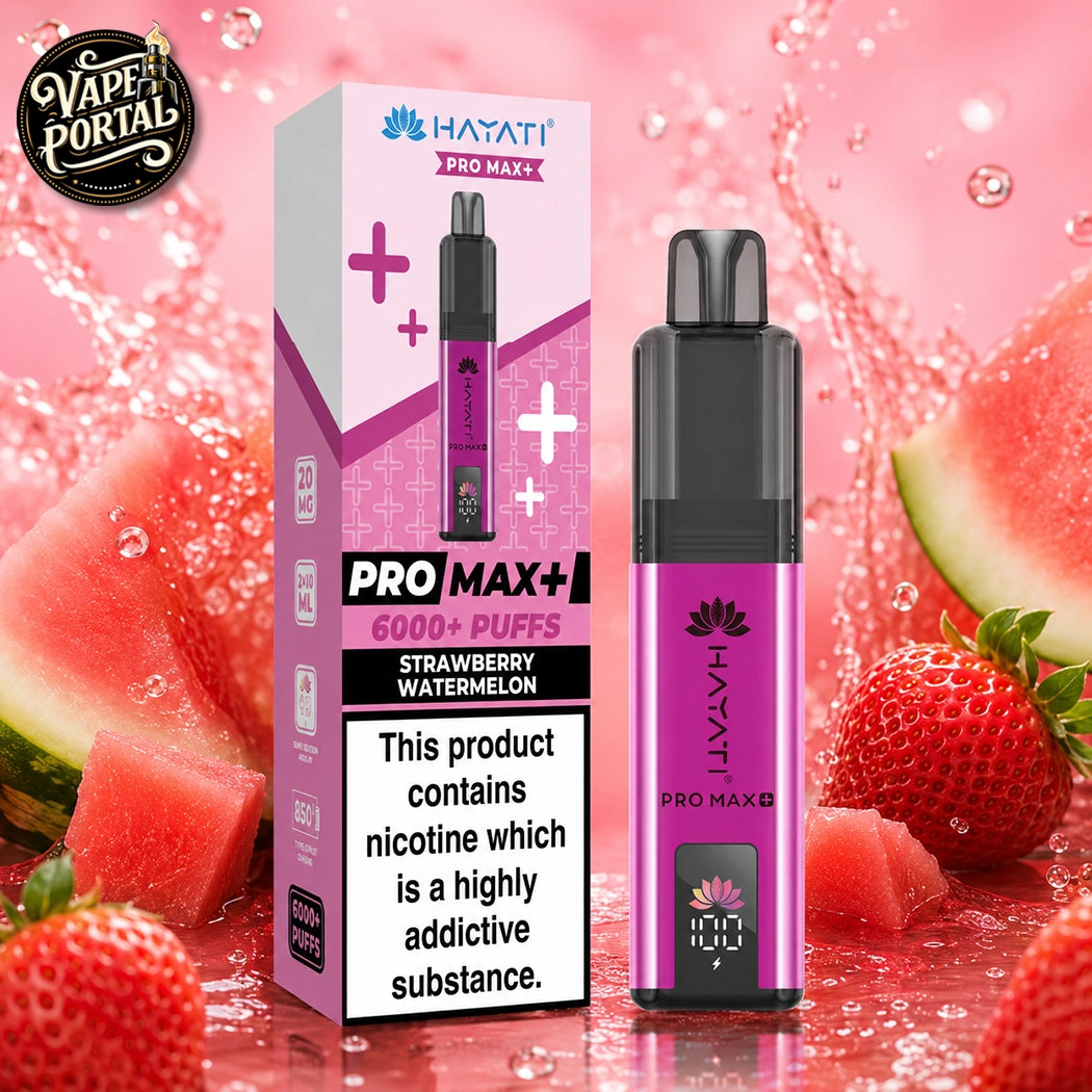 Hayati Pro Max+ 6000 Puffs Strawberry Watermelon