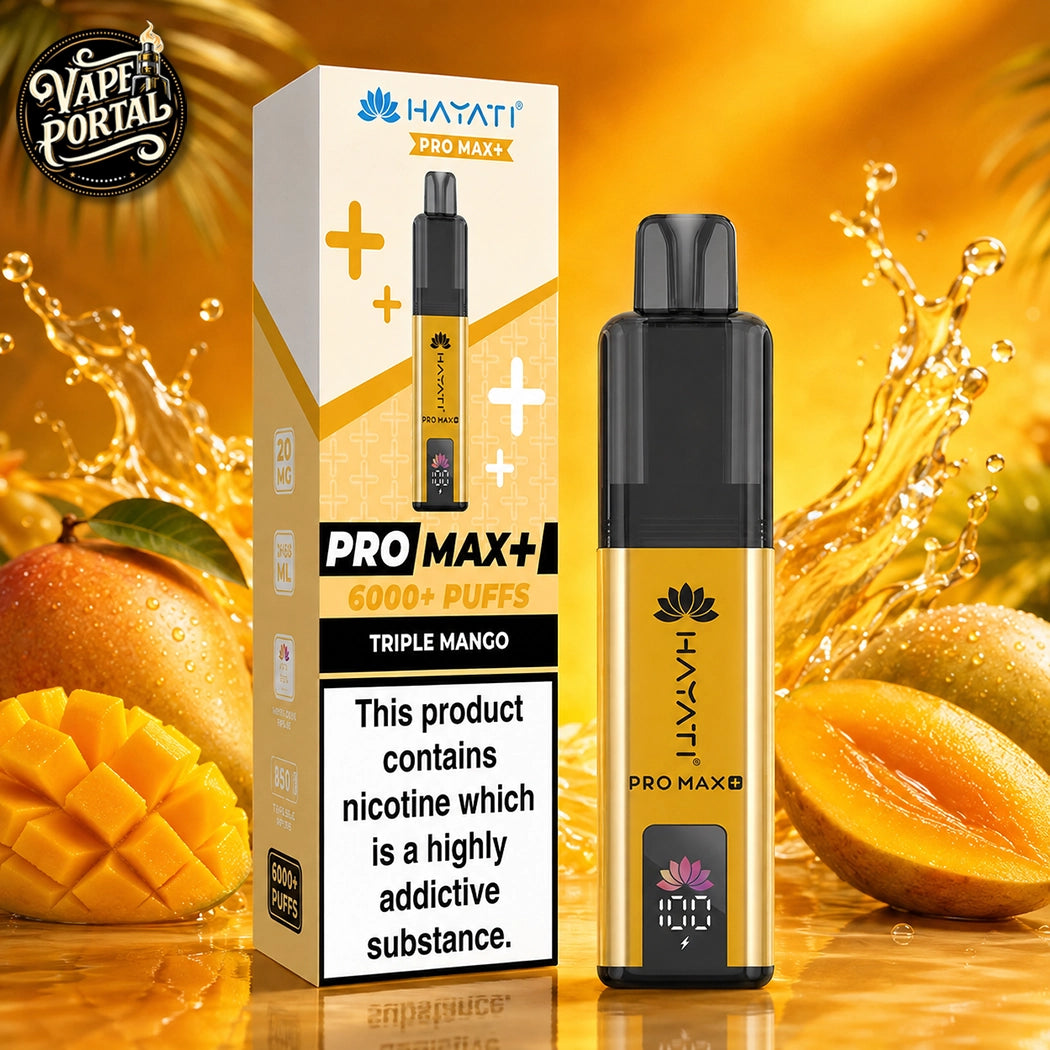Hayati Pro Max+ 6000 Puffs Triple Mango