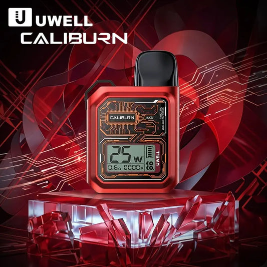 Uwell Caliburn GK3 Vape Pod Kit - Red