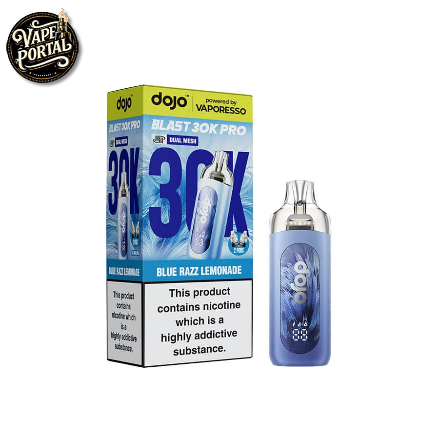Vaporesso Dojo Blast 30K Pro Prefilled Pod Kit Blue Razz Lemonade