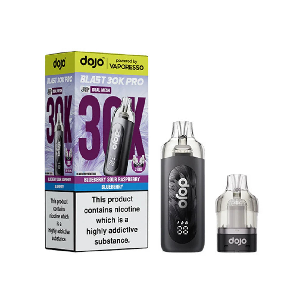 Vaporesso Dojo Blast 30K Pro Prefilled Pod Kit Blueberry