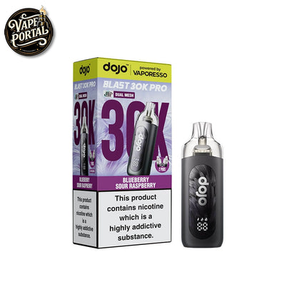 Vaporesso Dojo Blast 30K Pro Prefilled Pod Kit Blueberry Sour Raspberry