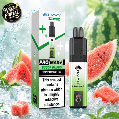 Hayati Pro Max+ 6000 Puffs Watermelon Ice