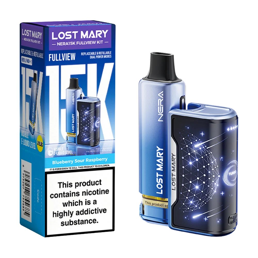 lost mary nera 15k kit blueberry sour raspberry