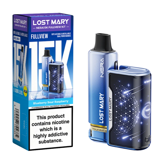 lost mary nera 15k kit blueberry sour raspberry