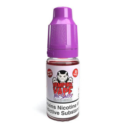 Blood Sukka Nic Salt Vape Juice 10ml | Vampire Vape