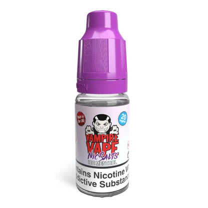 Ice Menthol Nic Salt Vape Juice 10ml | Vampire Vape