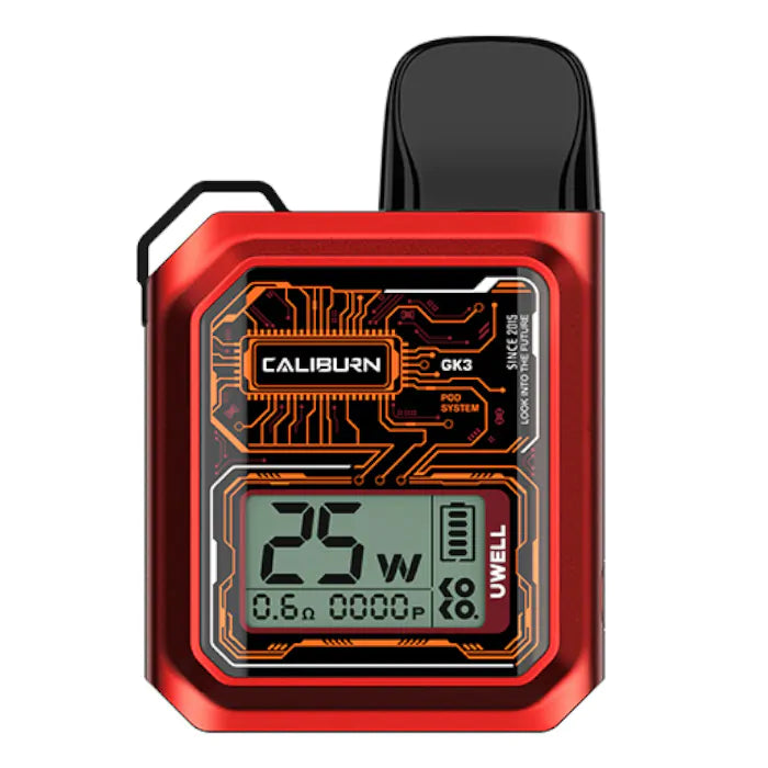 Uwell Caliburn GK3 Vape Pod Kit - Red