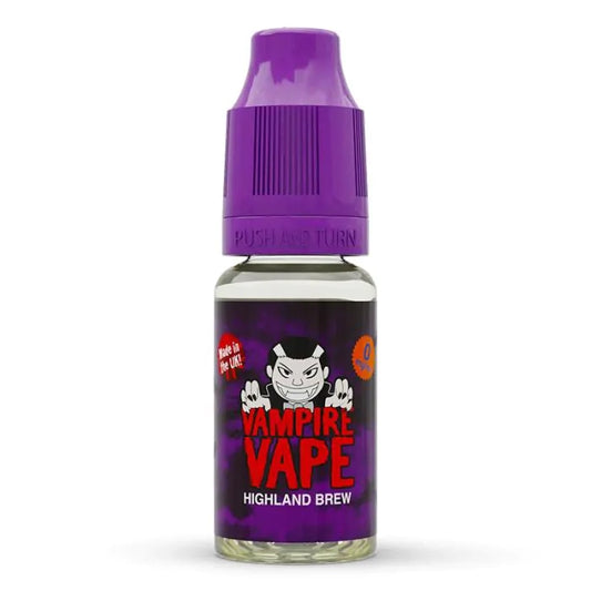 Highland Brew Freebase Vape Juice 10ml | Vampire Vape