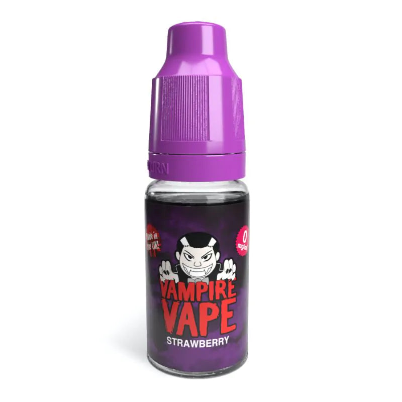 Strawberry Freebase Vape Juice 10ml | Vampire Vape