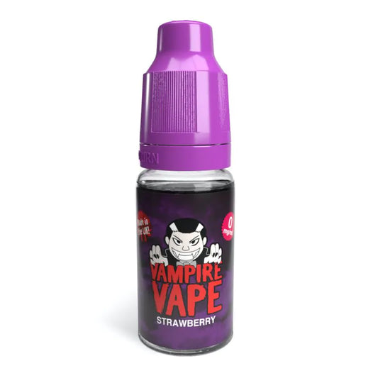 Strawberry Freebase Vape Juice 10ml | Vampire Vape
